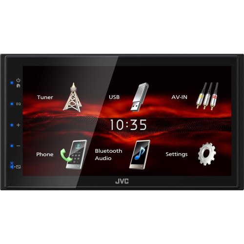 Použitie multimediálneho 2DIN autorádia JVC KW-M180BT s 6,8" displej/USB/AUX/Bluetooth/USB Mirroring pre Android