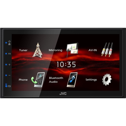 Funkcie multimediálneho 2DIN autorádia JVC KW-M180BT s 6,8" displej/USB/AUX/Bluetooth/USB Mirroring pre Android