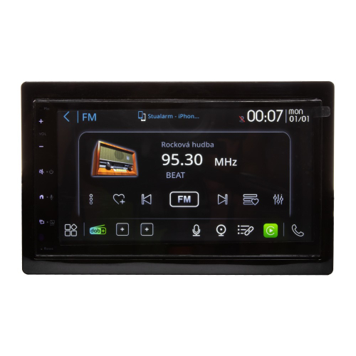 Použitie multimediálneho 2DIN autorádia GRUNDIGGX-3900 s DAB+ / FM autorádio / 6,8" displej / USB / Bluetooth / Bezdrôtové ACP / AA