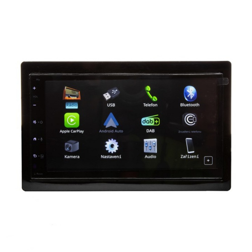 Funkcie multimediálneho 2DIN autorádia GRUNDIGGX-3900 s DAB+ / FM autorádio / 6,8" displej / USB / Bluetooth / Bezdrôtové ACP / AA