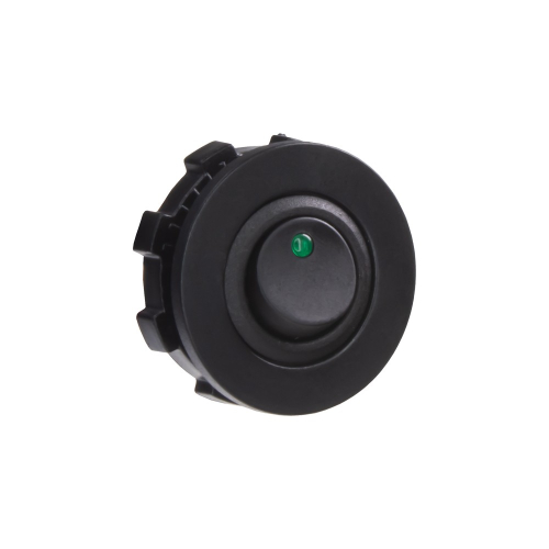 Kolískový 12V spínač so zelenou LED