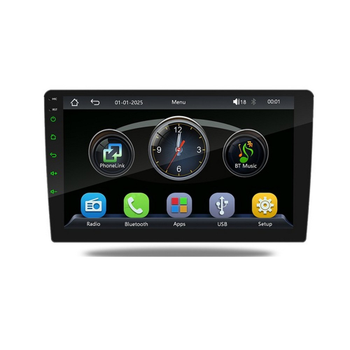 Použitie multimediálneho autorádia s 9" LCD, MP5, Wi-Fi, CarPlay, AndroiAuto, Bluetooth, 2x USB