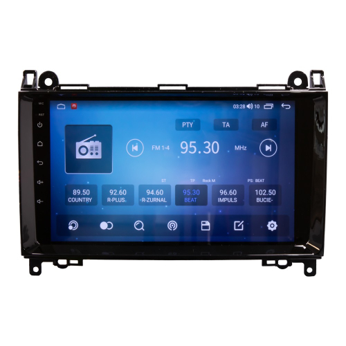 Autorádio pre Mercedes s 9" LCD, Android, Wi-Fi, GPS, CarPlay, Bluetooth, 4G, 2x USB