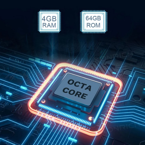 Parametre multimediálneho autorádia VW, Škoda s 9" LCD, Android, Wi-Fi, GPS, CarPlay, Bluetooth, 4G, 2x USB