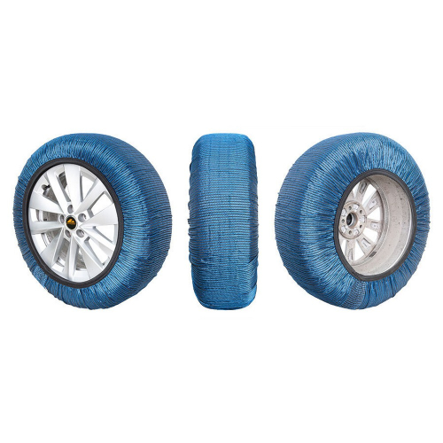 Montáž textilných snehových reťazí veľkosti XL