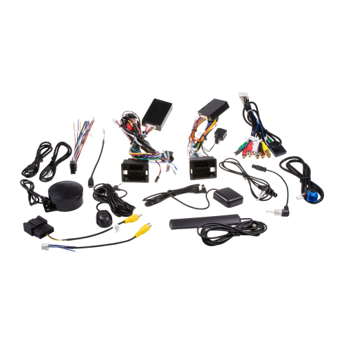 Príslušenstvo autorádia – kabeláž, GPS anténa, mikrofón a CAN modul