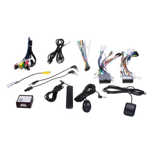 Príslušenstvo autorádia Jeep – kabeláž, CAN modul, GPS anténa a mikrofón