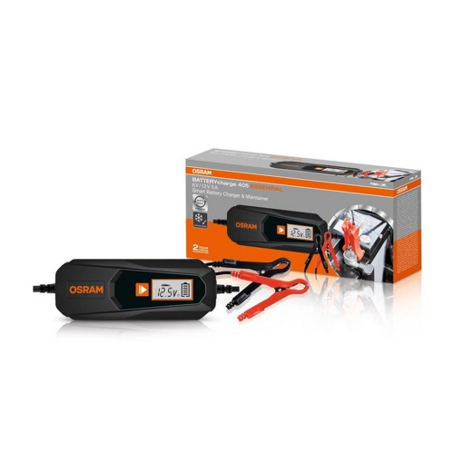OSRAM BATTERYcharge 405 ESSENTIAL nabíjačka autobatérie 6V 12V 5A balenie krokosvorky príslušenstvo