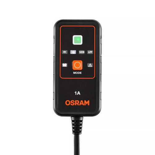 OSRAM BATTERYcharge 901 inteligentná nabíjačka autobatérie 6V 12V 1A predný pohľad