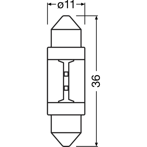 OSRAM C5W NIGHT BREAKER LED 12V