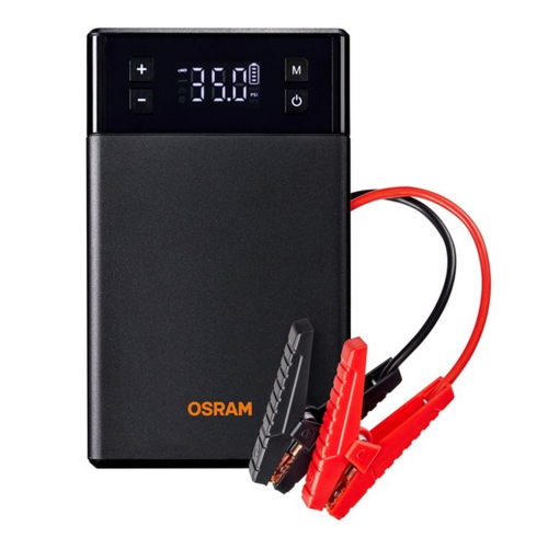 OSRAM BATTERYjumpstart 1000TI štartovací zdroj s kompresorom 12V a štartovacími káblami