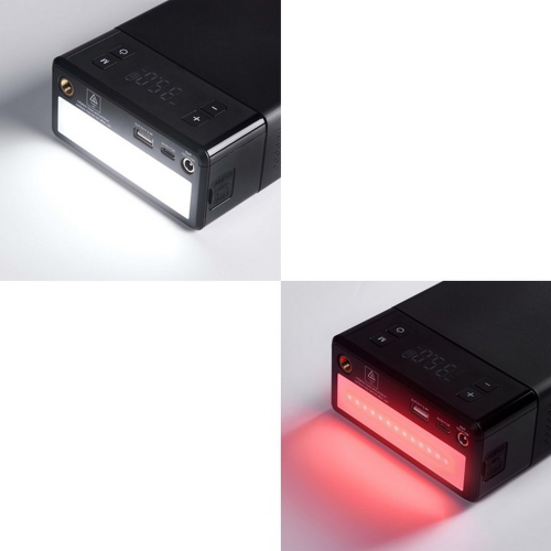 OSRAM BATTERYjumpstart 1000TI biele a červené výstražné osvetlenie