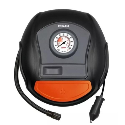 OSRAM TyreInflate 200 analógový kompresor 12V detail produktu spredu