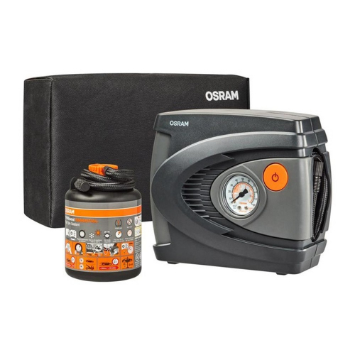OSRAM TYREseal KIT ESSENTIAL opravná sada na pneumatiky s kompresorom, tesniacim tmelom a puzdrom
