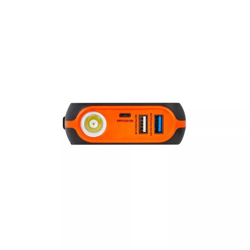 Predná strana OSRAM BATTERYstart 400 s LED svetlom a USB výstupom