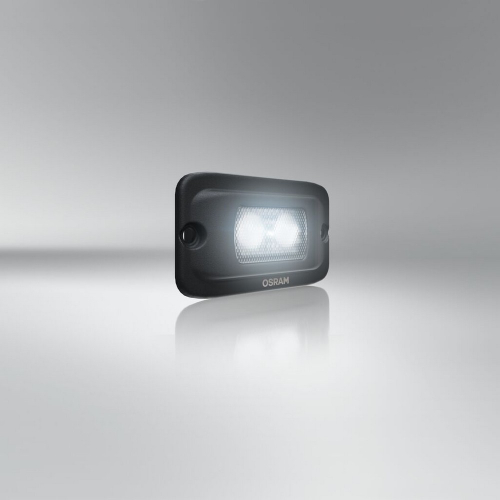 OSRAM LED pracovné svetlo Flush Mount WL VX100-FL so svietiacim flood lúčom, ideálne na osvetlenie blízkeho priestoru okolo vozidla