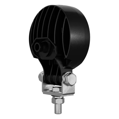 Zadná strana pracovného LED svetla OSRAM LEDriving Round WL VX80-WD s chladiacimi rebrami pre spoľahlivý odvod tepla