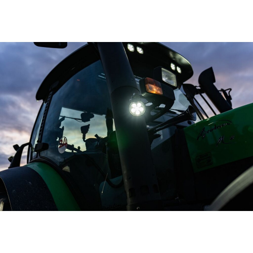 OSRAM LEDriving Round WL VX100-WD ako prídavné pracovné svetlo na vozidle v teréne