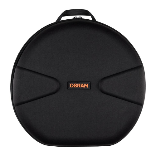 Pevné úložné pouzdro OSRAM na nabíjecí kabel elektromobilu pro bezpečné přenášení a ochranu příslušenství
