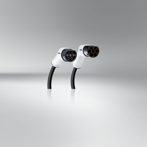 Nabíjací kábel pre elektromobily OSRAM Type 2 na Type 2 na čistom produktovom zábere