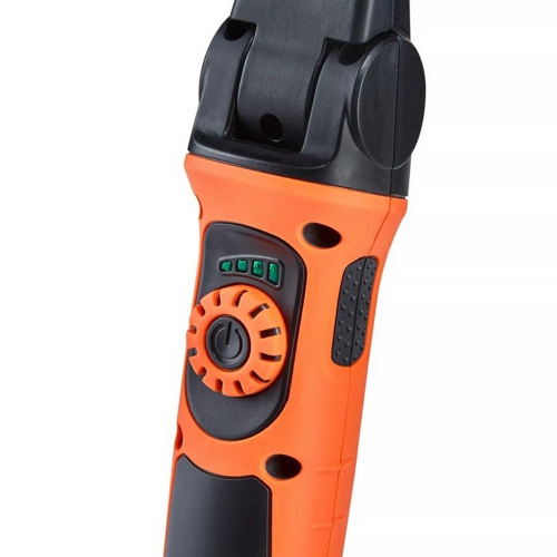 Detail ovládania svietidla OSRAM SLIM MAX 1000 s integrovaným stmievačom a indikátorom stavu batérie