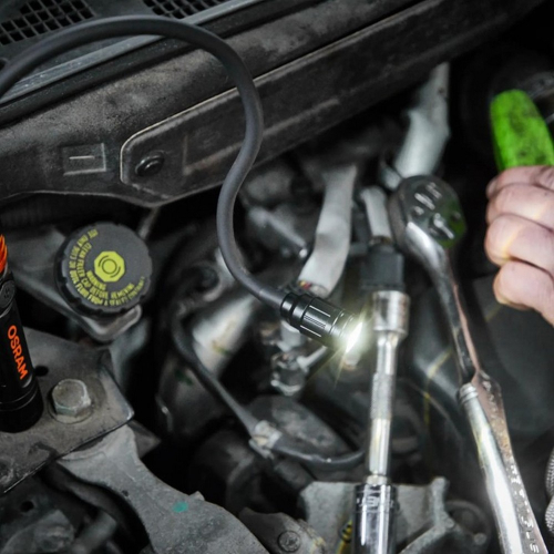 Prezentácia sady inšpekčných lámp Osram 3-IN-1 INSPECTION LIGHT KIT s balením