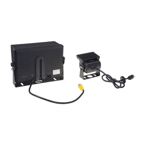 Cúvací set SV702AHD zadná strana monitora AHD kamera 4-PIN konektor detaily