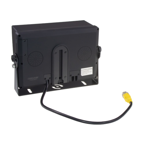 AHD monitor 7" zadná strana 4-PIN konektor napájací kábel Carclever