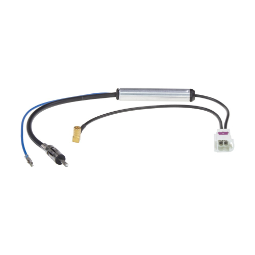 Anténny adaptér Mini Fakra 4-pin konektor SMB 90° DIN detail konektora