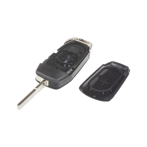 Náhradný obal 3-tlačidlového kľúča Ford otvorený vnútro bez elektroniky