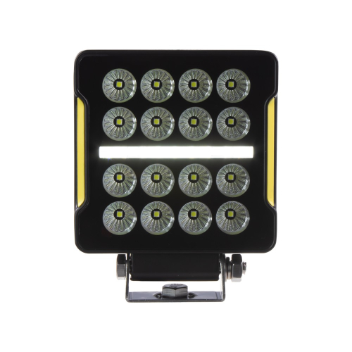 Pracovné LED svetlo 20 W s pozičným svetlom čelný pohľad pozičné svetlo zapnuté