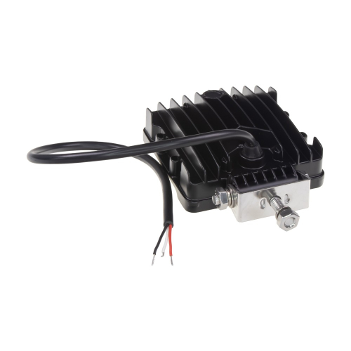 Pracovné LED svetlo 20 W s pozičným svetlom zadná strana farebné vodiče nerezový držiak