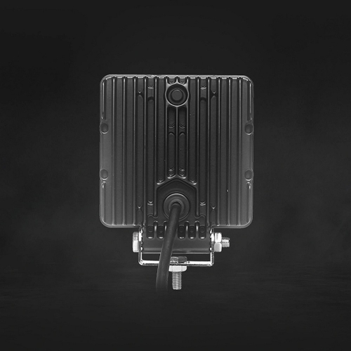 Pracovné LED svetlo 20 W s pozičným svetlom zadná strana chladiace rebrá hliníkové telo