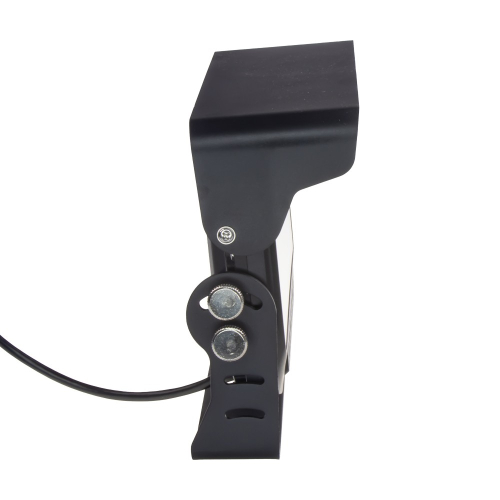 AHD monitor 7" IP69K bočný pohľad držiak nastaviteľný uhol kabeláž