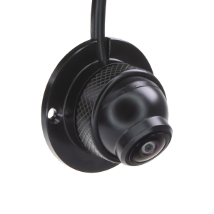 AHD kruhová mini kamera 1080P / 160° – vonkajšia, kovová, 4-PIN, IP66 (43 × 33 mm)