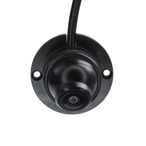 AHD kruhová mini kamera – čelný pohľad, objektív s širokým uhlom, 2 montážne otvory