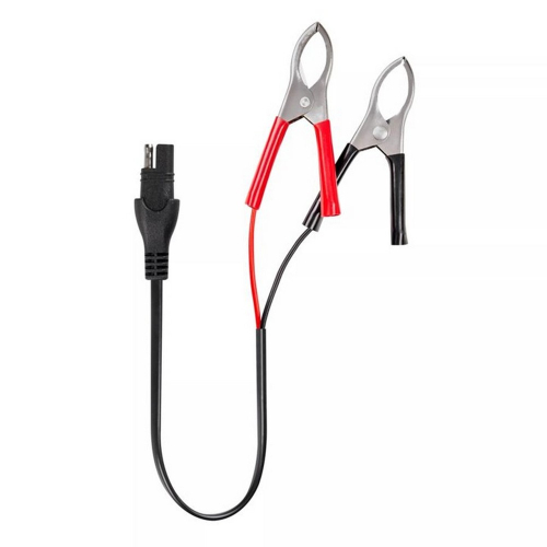 OSRAM BATTERYcharge SOLAR OSP500 – detail svoriek na batériu, červená a čierna