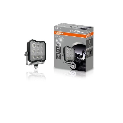 Pracovné LED svetlo OSRAM LEDriving Cube VX125-WD s originálnym balením, 9× LED, montážna konzola