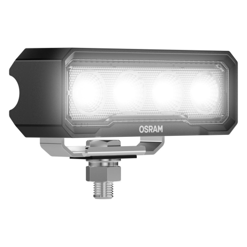 Kompletný montážny kit OSRAM LEDriving Lightbar VX125-WD – svetlomet, konzola, skrutky, matice, podložky a gumová podložka