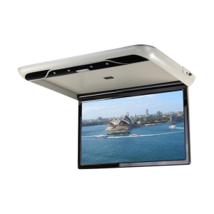 Stropný LCD monitor 22" s Android 13 a HDMI – 12 – 24 V, USB/SD/FM, diaľkové ovládanie, šedý