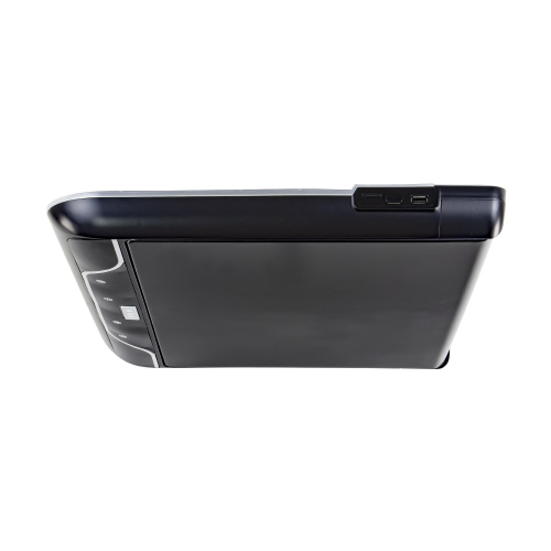 Bočná strana monitora s tlačidlami a USB portom