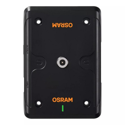 OSRAM LEDinspect Single Charge Pad LEDIL423 – čelný pohľad, nabíjací kontakt a indikátor