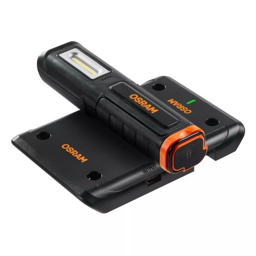 OSRAM LEDinspect Single Charge Pad LEDIL423 s lampou LEDIL421 pri nabíjaní