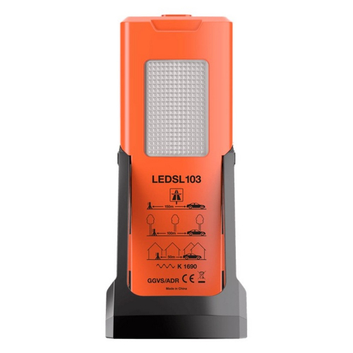 OSRAM Truck Flare Signal TA19 LEDSL103 – oranžové varovné blikanie, čelný pohľad