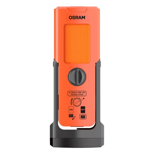 OSRAM Truck Flare Signal TA19 LEDSL103 – zadná strana s bielym LED modulom, vypnutý stav