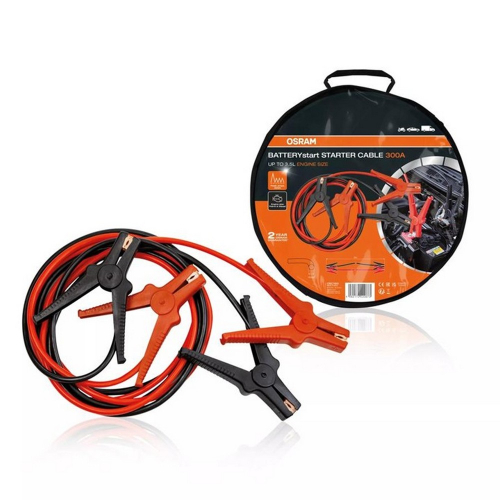 OSRAM OSC160 300 A s úložnou taškou – obsah balenia, obal s parametrami do 3,5 l benzín diesel