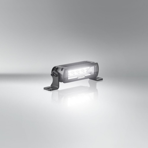 OSRAM LED rampa Lightbar FX125-SP GEN 2 svietiaca na sivom pozadí
