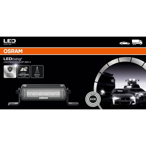 OSRAM LED rampa Lightbar FX125-SP GEN 2 produktová grafika
