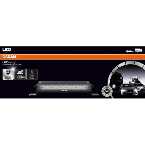 OSRAM LED rampa Lightbar FX250-SP GEN 2 produktová grafika