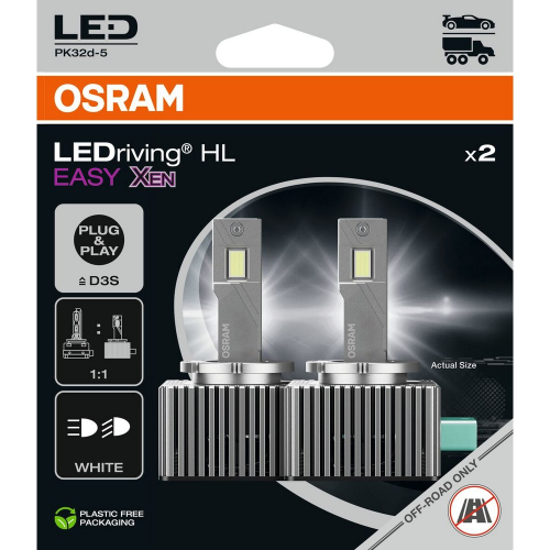 OSRAM D3S LED žiarovky LEDriving HL EASY XEN predná strana balenia